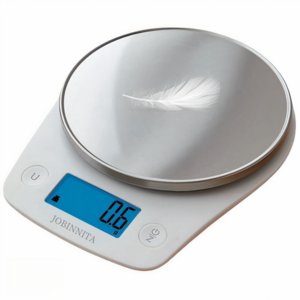 조빈니타 초정밀 측정 디지털 주방 저울, TCD-01K, 화이트, 1kg