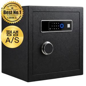 공간온도 프리미엄 지문인식 디지털 키패드 금고 레버 분리형, 블랙 GGOD - 001