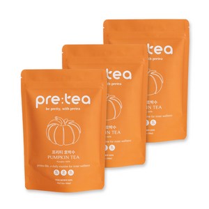 프리티 호박수 티백, 1.5g, 20개입, 3개