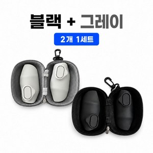 엘리브 손바닥 보호대 2종 세트 운동 헬스 미끄럼방지 손바닥 보호대, 블랙 + 그레이, 1세트