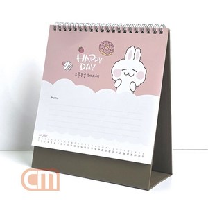 해피데이 탁상용 달력 2027년 데스크 미니 캘린더, 단일, 1개