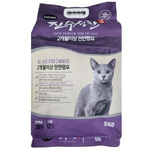 진수성찬 고양이사료 2개월이상 전 연령묘 5KG, 1개