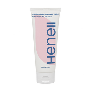 헤넬 더 블루밍 무실리콘 단백질 트리트먼트 손상모 헤어팩, 1개, 200ml