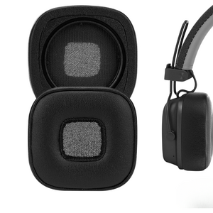 Marshall Major I/II/III/IV/V 무선/유선 헤드폰용 쿨링 젤 교체 이어 패드 Marshall Major 1/2/3/4/5 헤드폰용 교체 커버, 검은색, 1개, 헤드폰 액세서리