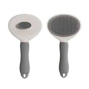 자동털제거 펫브러시, 1개, 그레이