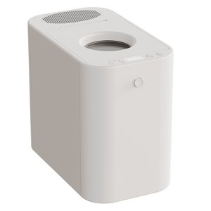 Rotima 건조분쇄 대용량 음식물 처리기 가정용 2.5L, 아이보리, HQD-260C