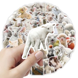 귀여운 동물스티커 폰꾸 다꾸 노트북 캐리어 방수 꾸미기스티커, 1개, 양스티커