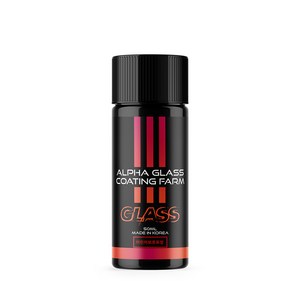 알파글라스 코팅제 자동차 발수 발유 자동차유리 전용 표면강화 장기지속형, 5개, 50ml