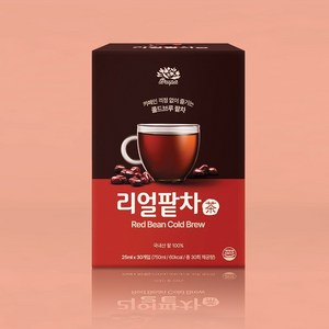 로스팅팥차 국내산 100% 무설탕 무카페인 액상농축 커피대용차 임산부차, 25ml, 30개입, 2개