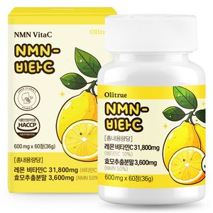 [정품] NMN-C 비타민C 천연NMN, 1개, 60정