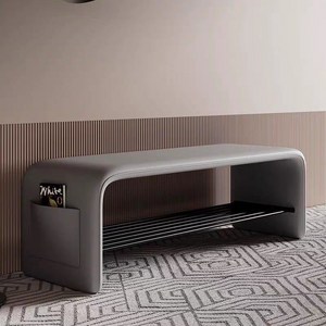 신발장의자 현관의자 현관벤치 신발수납장 신발장벤치 신발장 수납장 드레스룸 스툴 슈벤치, 1단, 프리미엄 그레이(100x35x40cm)