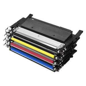 [호환] BNC INT 삼성 CLT-K404S 검정 컬러 SL- C430 C432 SL-C433 C480 C482 C483 W FW 프린터 재생 토너, 4색-SET CLT-404S, 1개