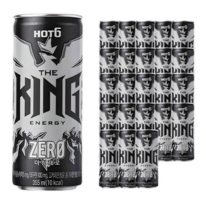 핫식스 더킹 제로, 24개, 355ml