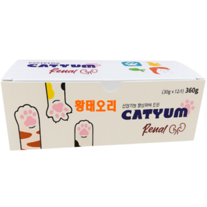 베러펫 캣냠 레날 고양이습식사료 고양이캔 고양이사료, 30g, 12개, 고등어
