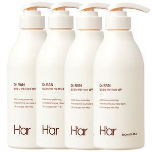 하아르H'ar NEW 계란유래 단백질 샴푸 달걀샴푸, 4개, 500ml 골드박스 특가