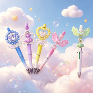 아이실린 볼펜꾸미기 DIY 세트 [4+1]데코 볼펜 키트, 5개, 그라데이션 타입