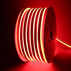 엘스토리 LED 네온플렉스 논네온 50M 양면형 부속포함, 1개, 적색