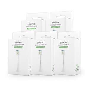 블루레오 음파 전동칫솔 bluereo B200 B시리즈 전용 칫솔모, 5세트, B시리즈 칫솔모 4개입