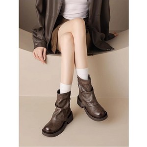 스타일닥터 패션 가을 겨울 여성워커 숏부츠 마틴워커 통굽부츠