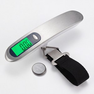 온페이스 손저울 여행용 휴대용 캐리어 여행가방 저울 핸디 저울 무게 측정기, 1개, 혼합색상