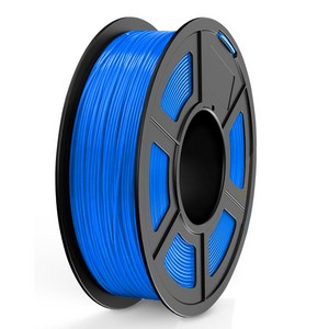 3D프린터 TPU 필라멘트 1.75mm 250g 블랙 화이트 레드 오렌지 옐로우 그린 블루 퍼플 피부색 부드럽다 다양한 컬러 고내구성 FDM 프린터 호환 소용량 필라멘트, TPU 파란색
