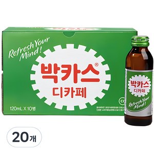 박카스 디카페에이, 120ml, 20개