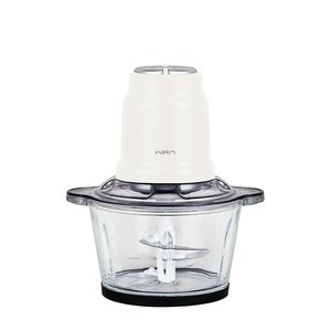 히라 허리케인 전동 멀티 다지기 1.9L 유리 & 스텐 2가지 용기 풀세트 믹서기 쵸퍼, HR-MX1900