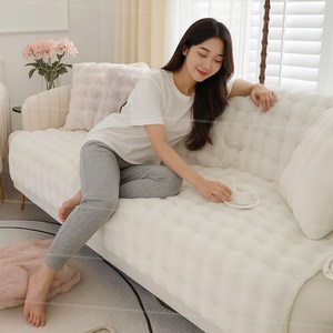 토끼털 극세사 소파패드 돌 쇼파 패드 매트
