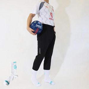 RURISE 기능성 9부 노멀 핏 롱팬츠 축구바지 풋살바지 러닝바지 빅사이즈바지(스포츠양말 지급)