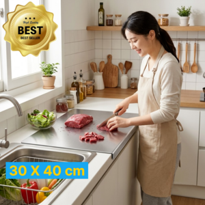 라우펜리히 스텐도마 304 위생 도마, 1세트, 실버