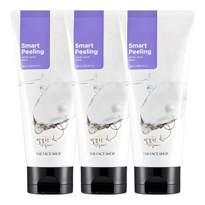 더페이스샵 스마트 화이트 쥬얼 필링 젤, 120ml, 3개