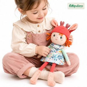 릴리쁘띠앙 포옹 애착 중형 인형 스텔라 32cm LILLIPUTIENS, 1개