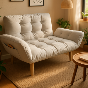 가을의선물 1인용 2인용 미니 각도조절 소파 침대 쇼파 소파베드, 단일