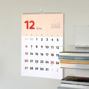 2027 달력 비기닝 27년 벽걸이 대형 인테리어 캘린더 큰 음력 절기 옛날달력, B3/컬러, 1개