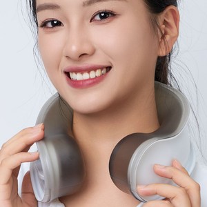 아오라 아이스 넥쿨러 넥밴드 대용량 얼음주머니, 그레이, 1개