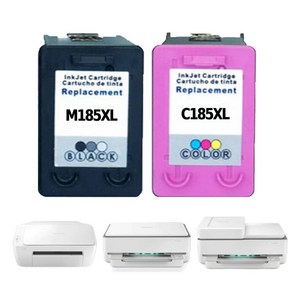 삼성 잉크 M185 SL-J1680 SL-J1780W SL-J1780DW SL-J1683 SL-J1685 호환, 1개, 검정색 M185