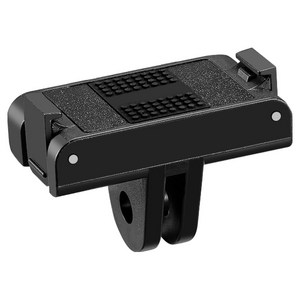 DJI 오즈모 액션 5 Pro / 4 / 3 / Osmo 360용 PULUZ 마그네틱 퀵 릴리스 베이스 확장 마운트, 1개, 검은색