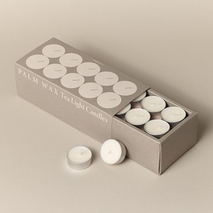 스너그앤코 식물성 천연 팜오일 티라이트 캔들 무향 미니 양초, 560g, 1개