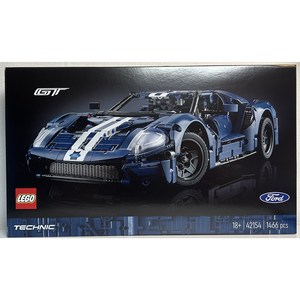 레고 42154 테크닉 2022 포드 GT, 혼합색상, 1개