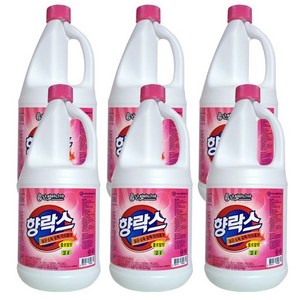난엄마니까 향락스 화장실 욕실청소 업소용 락스 세제 찌든때, 6개, 2L, 난, 엄마니까 플로랄향 골드박스 특가