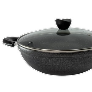 써니 마블코팅 높은전골 냄비 업소용 가정용 국내생산, 24cm(뚜껑포함)
