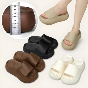 MASUN 키높이 6CM 발이편한 사무실 통굽 슬리퍼