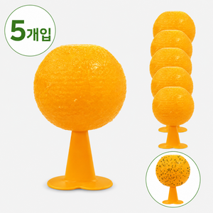 [버전 2.0] 보르디 초강력 초파리 트랩 끈끈이, 1세트, 5개입