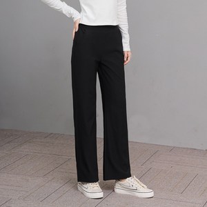 에이플심플 겨울 기모바지 블랙