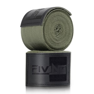 FIVING 복싱 핸드랩 권투 밴디지 450cm손목붕대, 1세트, 그린