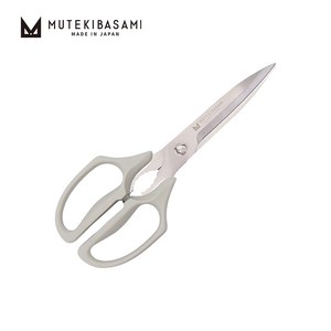 [공식수입원] 무테키바사미 일본 강주은 무적가위 분리형 다용도 만능 양손 주방 가위 MTKB23, 그레이, 1개
