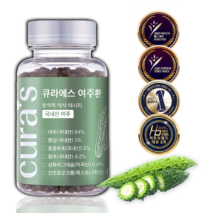큐라에스 여주환, 100g, 2개