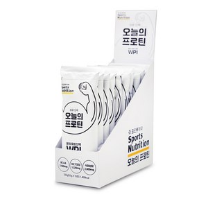 코오롱제약 오늘의 프로틴 낱개포장 WPI, 330g