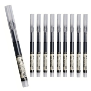 어브레스 일기펜 부드러운 빠른건조 잉크펜 0.5mm 10P, 1개, 블랙