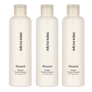 파파레서피 블레미쉬 효소 세안제 모공 각질 클렌징 파우더, 130g, 3개